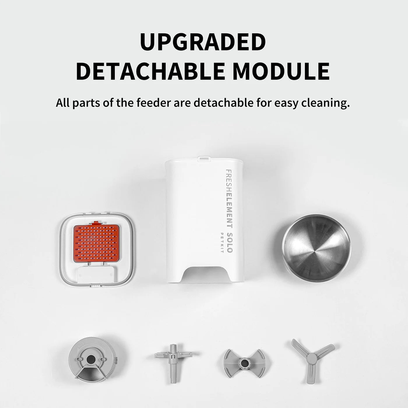 PETKIT | Feeder | P570 (D4) Fresh Element Solo | Capacity 3 L | White