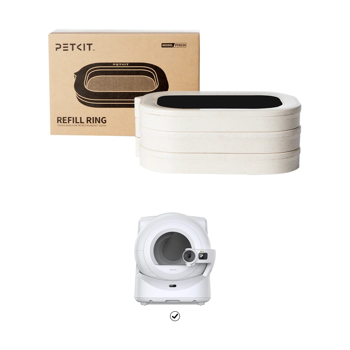 PETKIT | Waste bag set for Purobot Ultra, 3 pcs