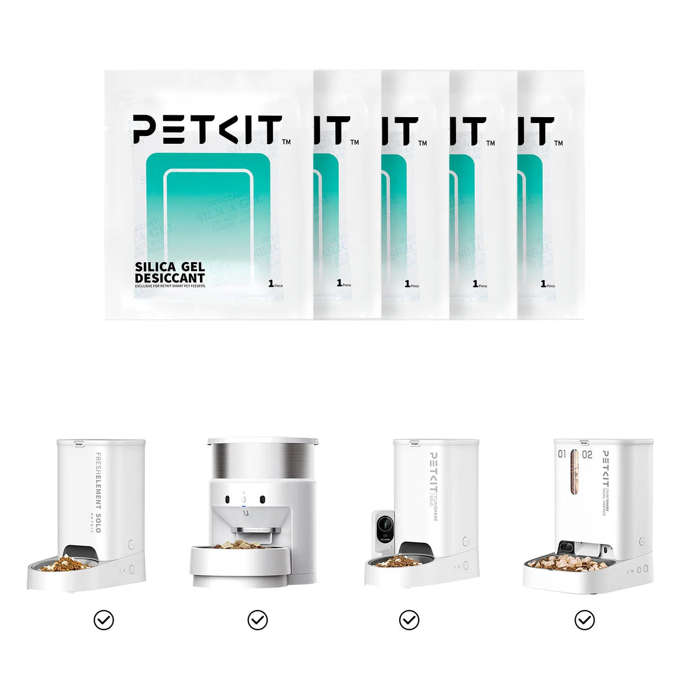 PETKIT Dessicant for Fresh Element Feeders – 5 pcs