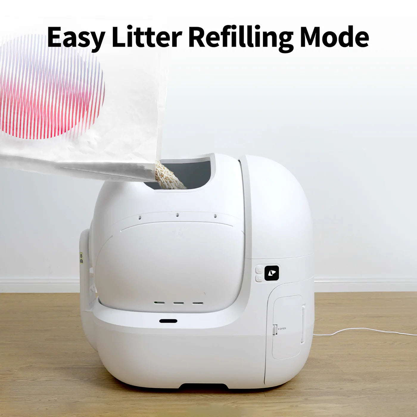 PETKIT PUROBOT MAX Pro Automatic Cat Litter Box – White