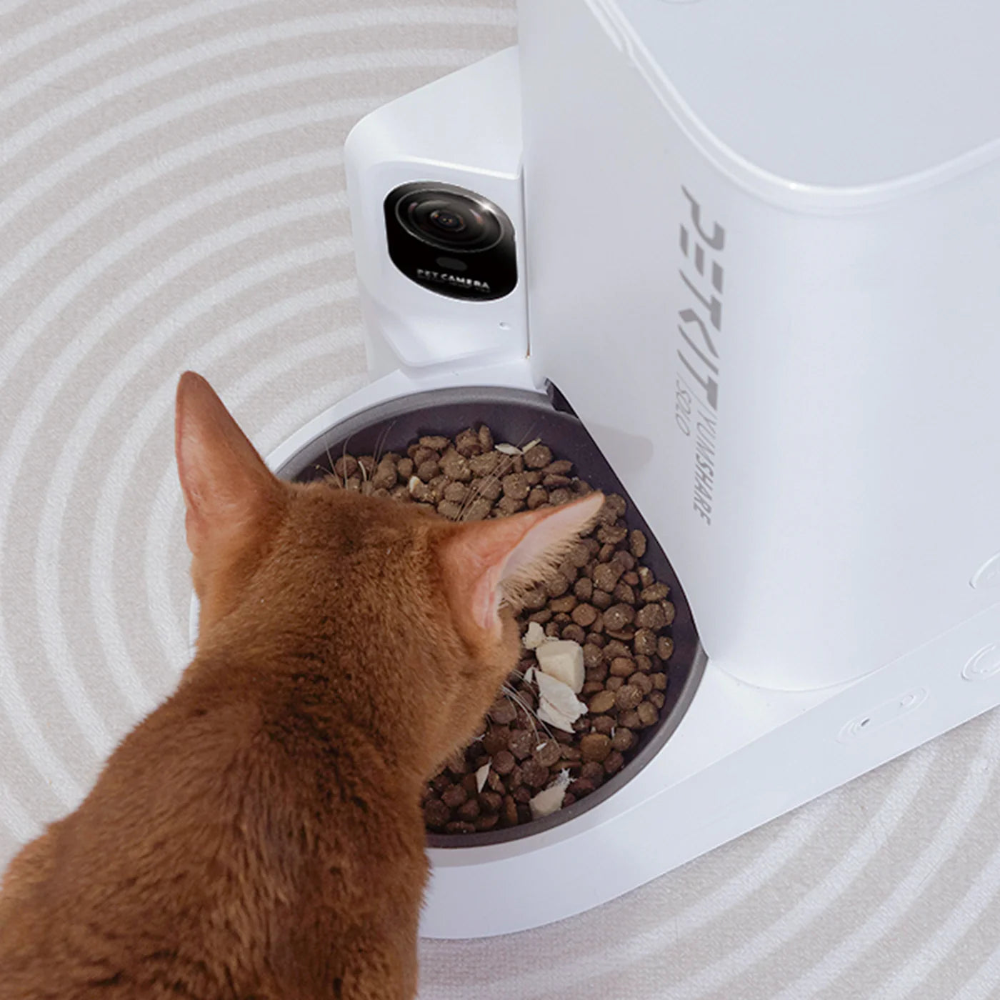 PETKIT YumShare Solo Smart Feeder with Camera (P571) – 3L, White